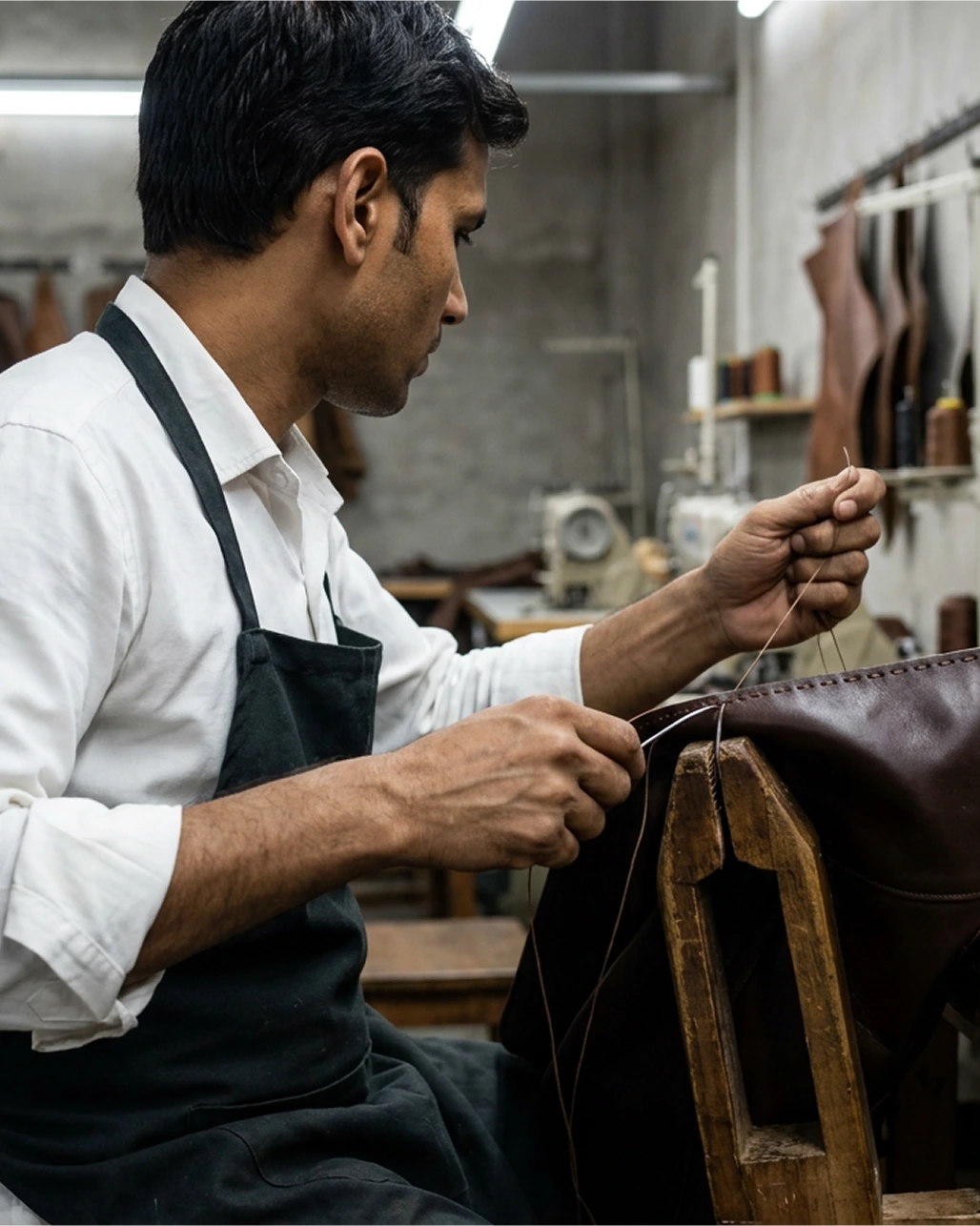 Leather craftsmanship and tools
